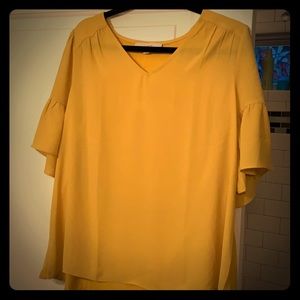 Yellow Loft Flowy Top
